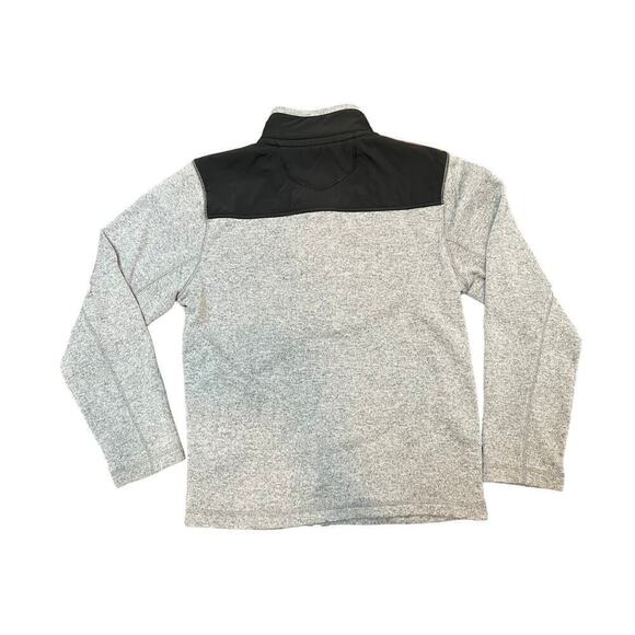 Eddie Bauer Men's Full Zip Knit Jacket. Grey. Medium. Outdoors. Casual. - Picture 3 of 7